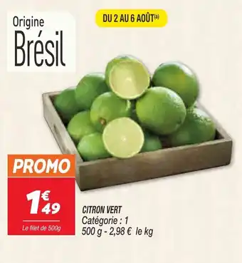Netto Citron vert offre