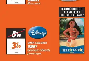 Netto Disney cahier de coloriage offre