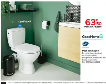 Castorama Pack WC Lagon offre