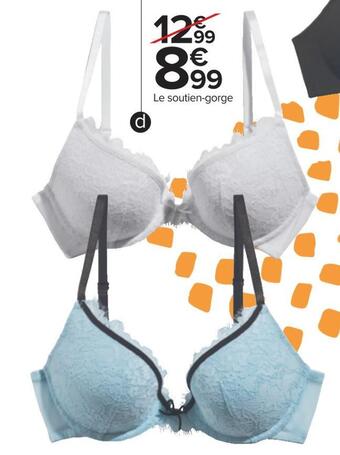Carrefour Soutien-gorge femme offre