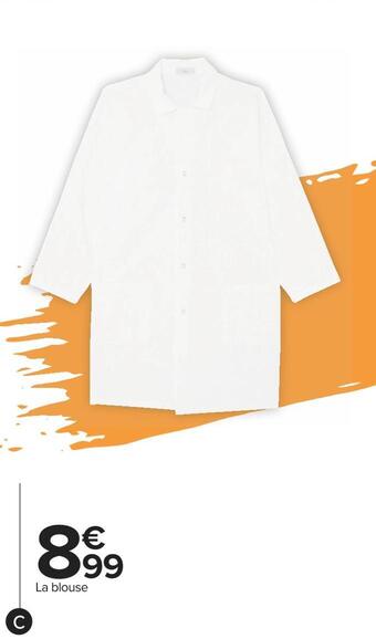 Carrefour Blouse laboratoire offre