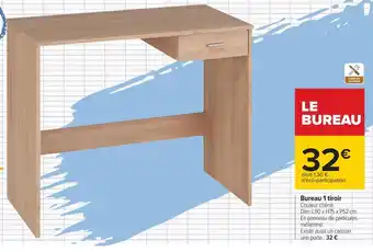 Bureau 1 tiroir