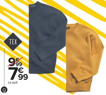 Carrefour Tex pull garçon offre