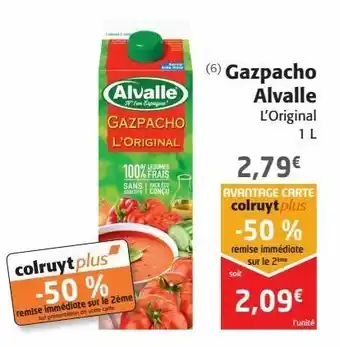 Colruyt Gazpacho alvalle offre