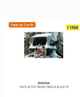Decathlon Quechua offre