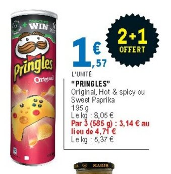 E.Leclerc Pringles offre