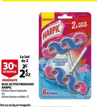 Bloc active fresh duo harpic