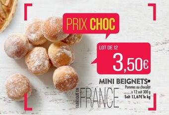 Match Mini beignets offre