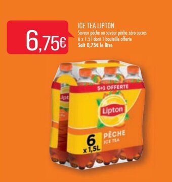 Match Ice tea lipton offre
