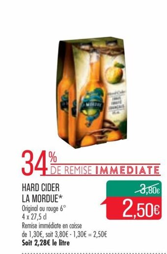 Match Hard cider la mordue offre