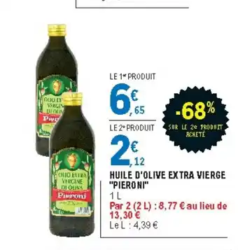 E.Leclerc Huile d'Olive Extra Vierge Pieroni offre