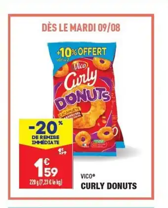 ALDI VICO curly donuts offre
