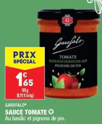 ALDI GAROFALO sauce tomate offre