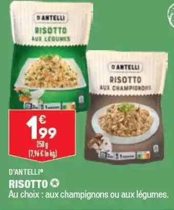 ALDI D'ANTELLI risotto offre