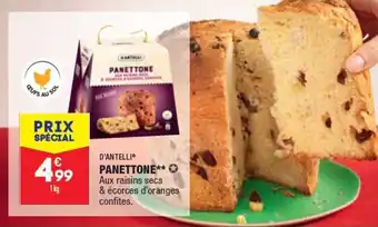 ALDI D'ANTELLI panettone offre