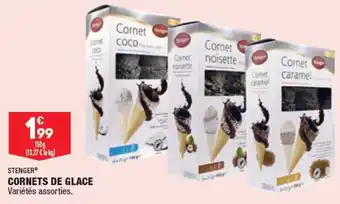 ALDI STENGER cornets de glace offre