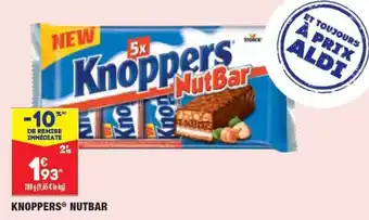 ALDI KNOPPERS nutbar offre