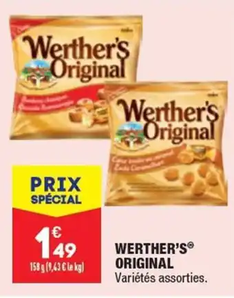 ALDI WERTHER'S original offre