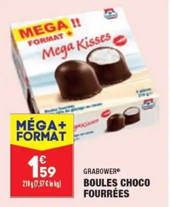 ALDI GRABOWER boules choco fourrées offre