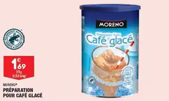 ALDI MORENO préparation pour café glacé offre