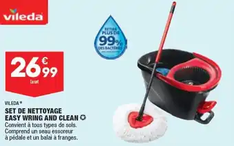 VILEDA set de nettoyage easy wring and clean