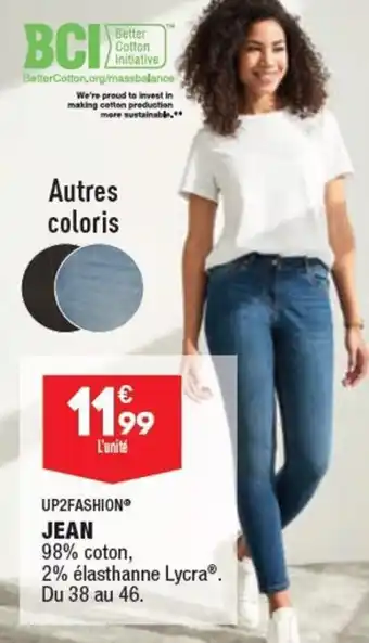 ALDI UP2FASHION jean offre
