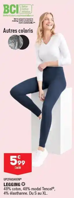 ALDI UP2FASHION legging offre
