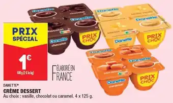 ALDI DANETTE crème dessert offre