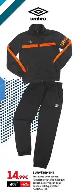 Sport 2000 Survêtement offre
