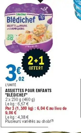 E.Leclerc Assiettes Pour Enfants offre