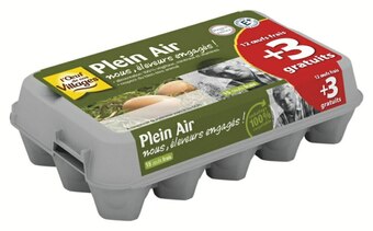 U Express OEUFS PLEIN AIR CALIBRE MOYENS GROS offre