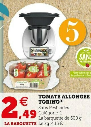 U Express TOMATE ALLONGEE TORINO offre