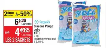Cora x Carrefour YETI glaçons pengo cube offre