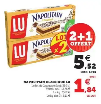 Napolitain classique lu