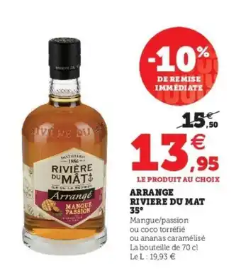 Super U Arrange riviere du mat 35 offre