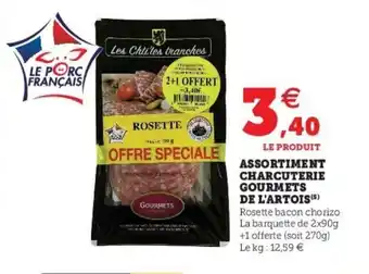 Assortiment charcuterie gourmets de l'artois