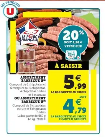Super U Assortiment Barbecue U offre