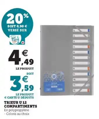 Trieur U 12 Compartiments