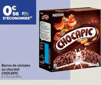 Carrefour Express Chocapic Barres de Céréales Au Chocolat offre