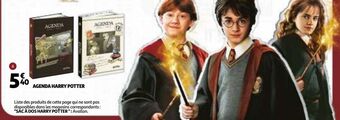Auchan Agenda harry potter offre