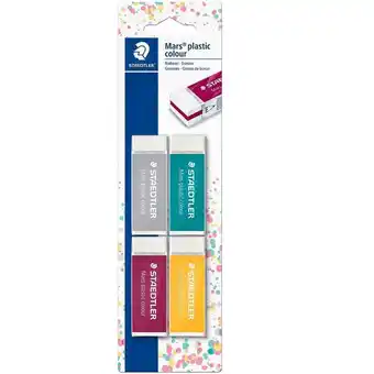 4 gommes staedtler