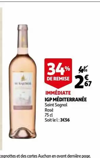 Auchan Igp mediterranee offre