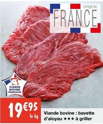 Migros Viande bovine: bavette d'aloyau à griller offre