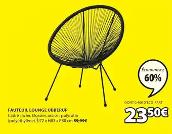 JYSK Fauteuil lounge ubberup offre