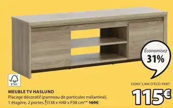JYSK Meuble tv haslund offre