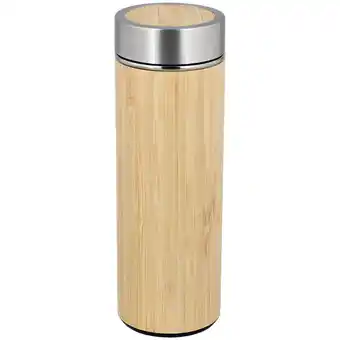 Action Bouteille thermos en bambou offre