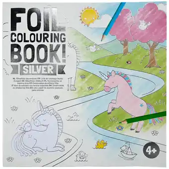 Livre de coloriages avec feuille d'or