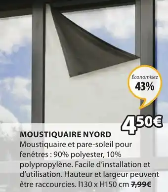 JYSK Moustiquaire nyord offre