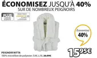 JYSK Peignoir nitta offre