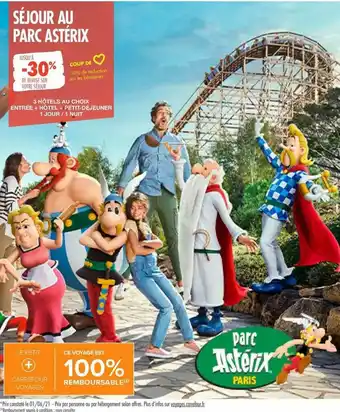 Carrefour Voyages Séjour Au Parc Astérix offre